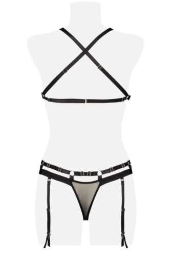 two-part Garter Bandage Set by Grey Velvet